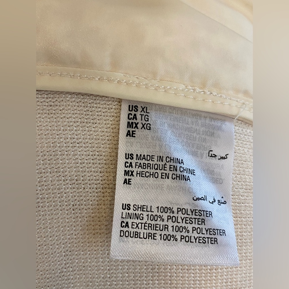 NWT I.N.C. Teddy Bear Full Length Winter Jacket. Size: Oversized XL. - Picture 4 of 6